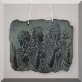 D110. The Three Ladies of Knossos slate relief - $16
